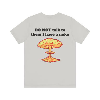 I Heart My Partner Nuke Unisex Short Sleeve Tee