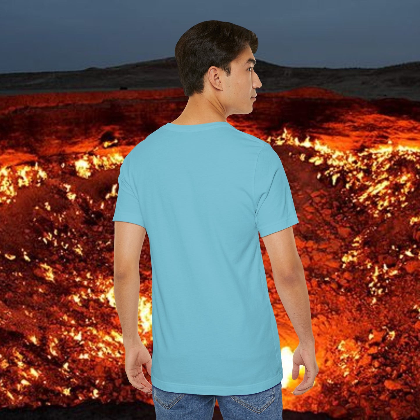 The World Is My Ashtray Front Design Unisex Short Sleeve Tee
