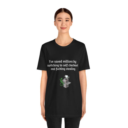 Self Checkout Unisex Short Sleeve Tee