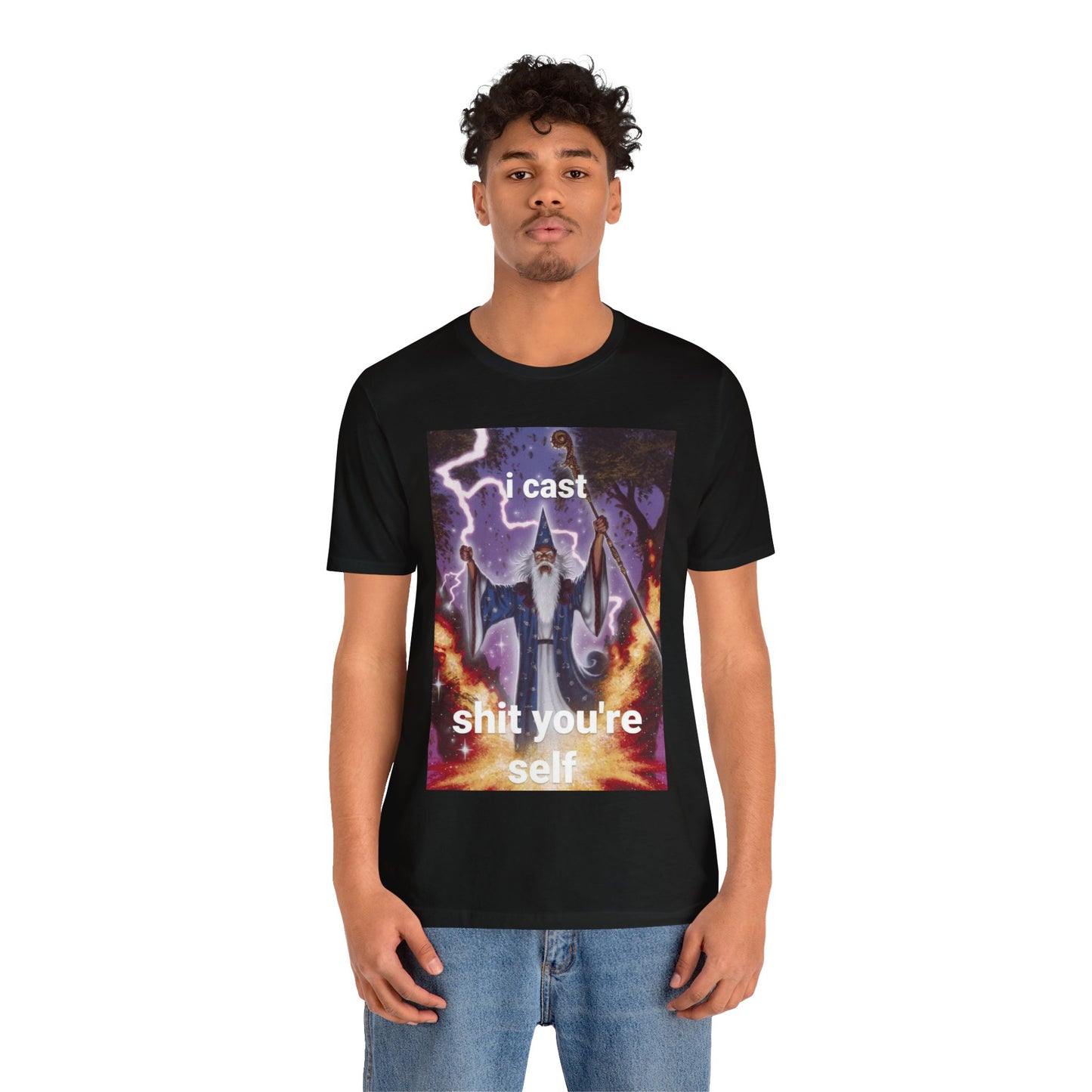 Evil Wizard Unisex Short Sleeve Tee