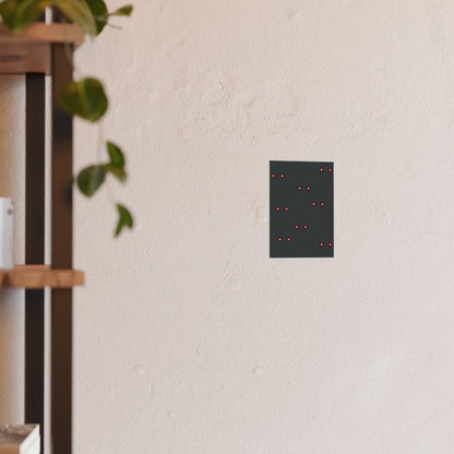 Red Eyes Satin and Archival Matte Posters