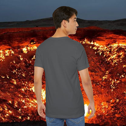 The World Is My Ashtray Front Design Unisex Short Sleeve Tee