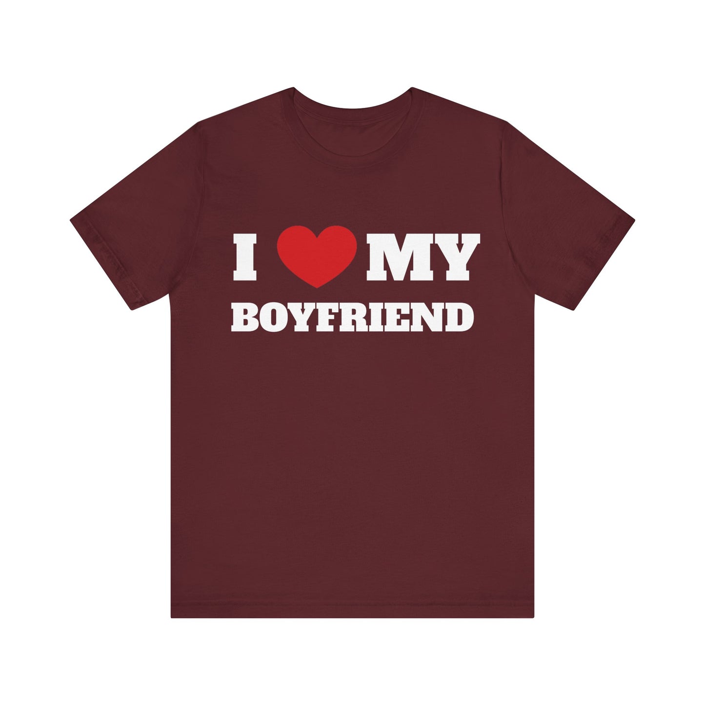 I Heart My BF Unisex Short Sleeve Tee