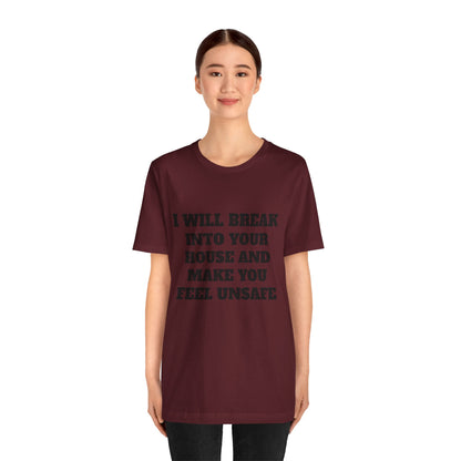 I Will Make You Feel Safe Unisex Short Sleeve Tee