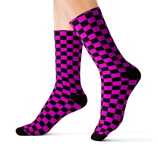 No Texture Sublimation Socks