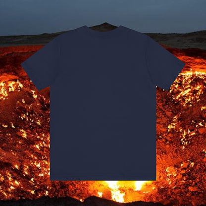 The World Is My Ashtray Front Design Unisex Short Sleeve Tee