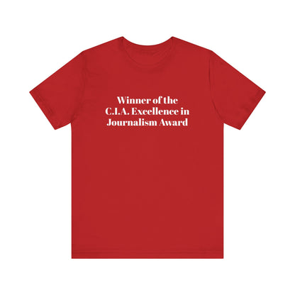 CIA Award Unisex Short Sleeve Tee