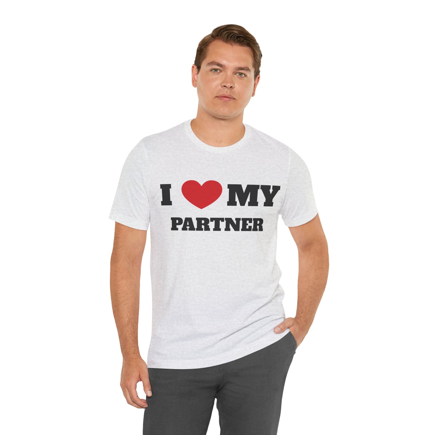 I Heart My Partner They Have Nukes Unisex Short Sleeve Tee