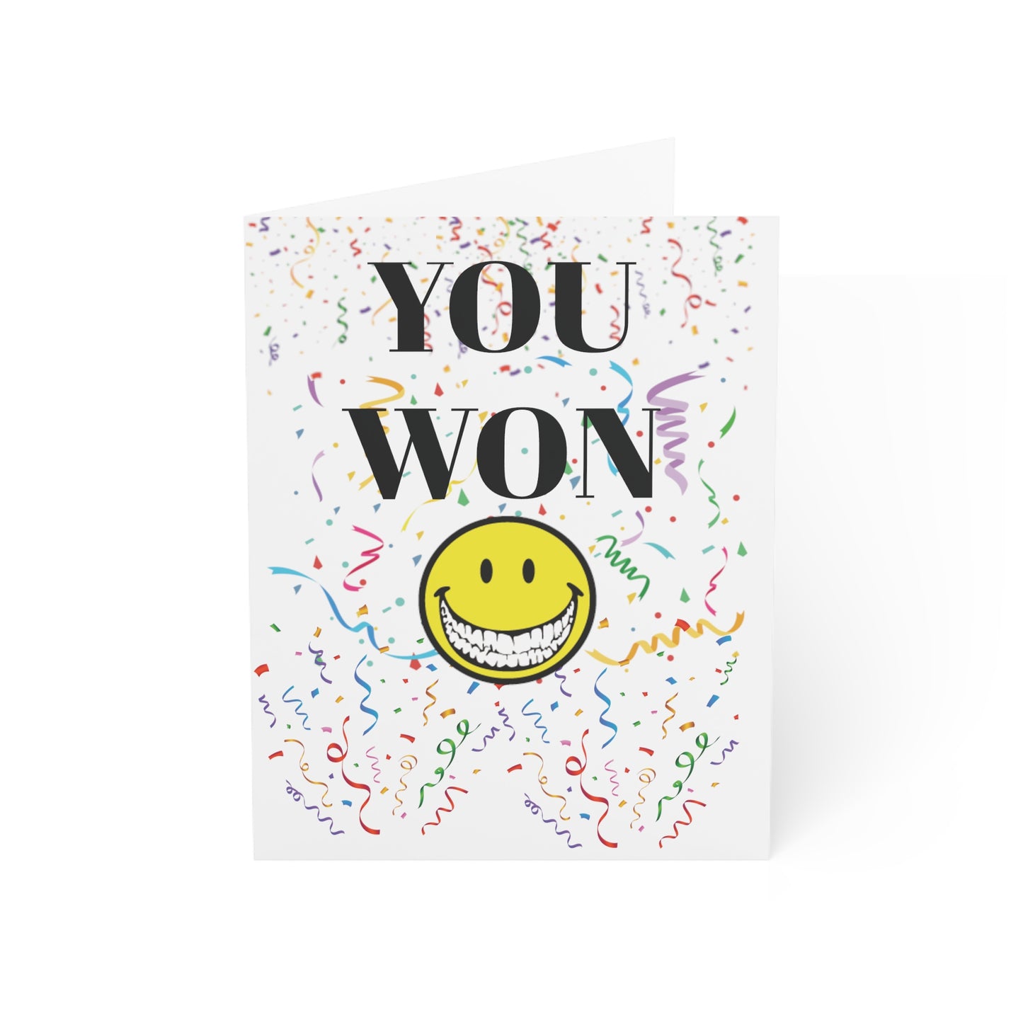 You Won! Greeting Cards