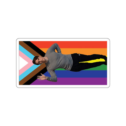 Jerma Pride Flag Die-Cut Stickers