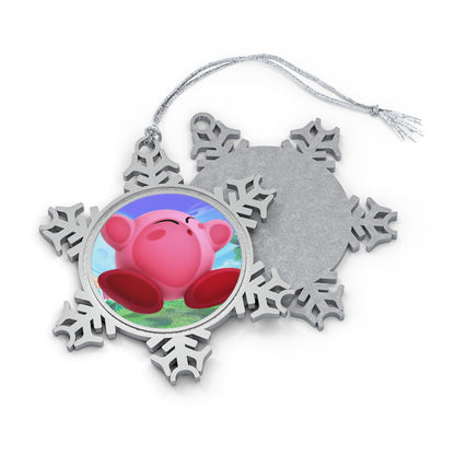 Pewter Snowflake Ornament