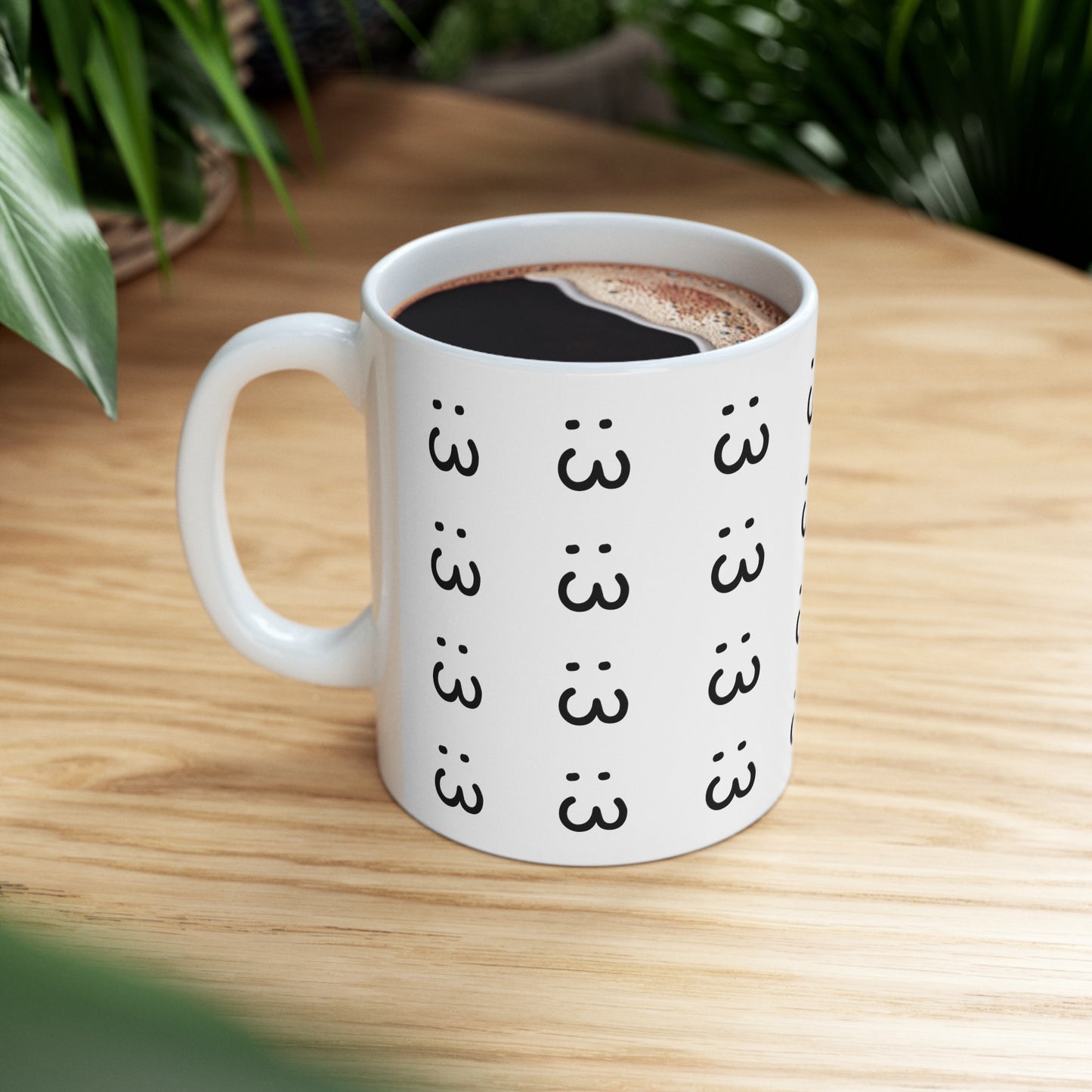 :3 Ceramic Mug, 11oz