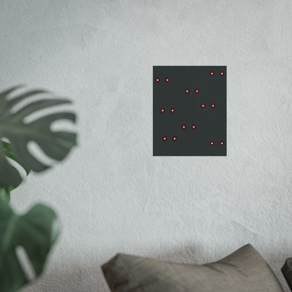 Red Eyes Satin and Archival Matte Posters