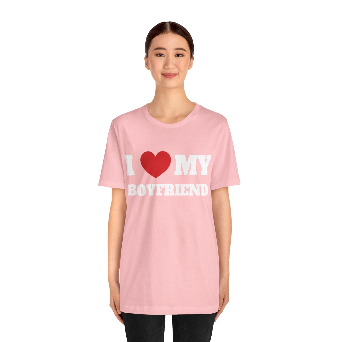 I Heart My BF Unisex Short Sleeve Tee