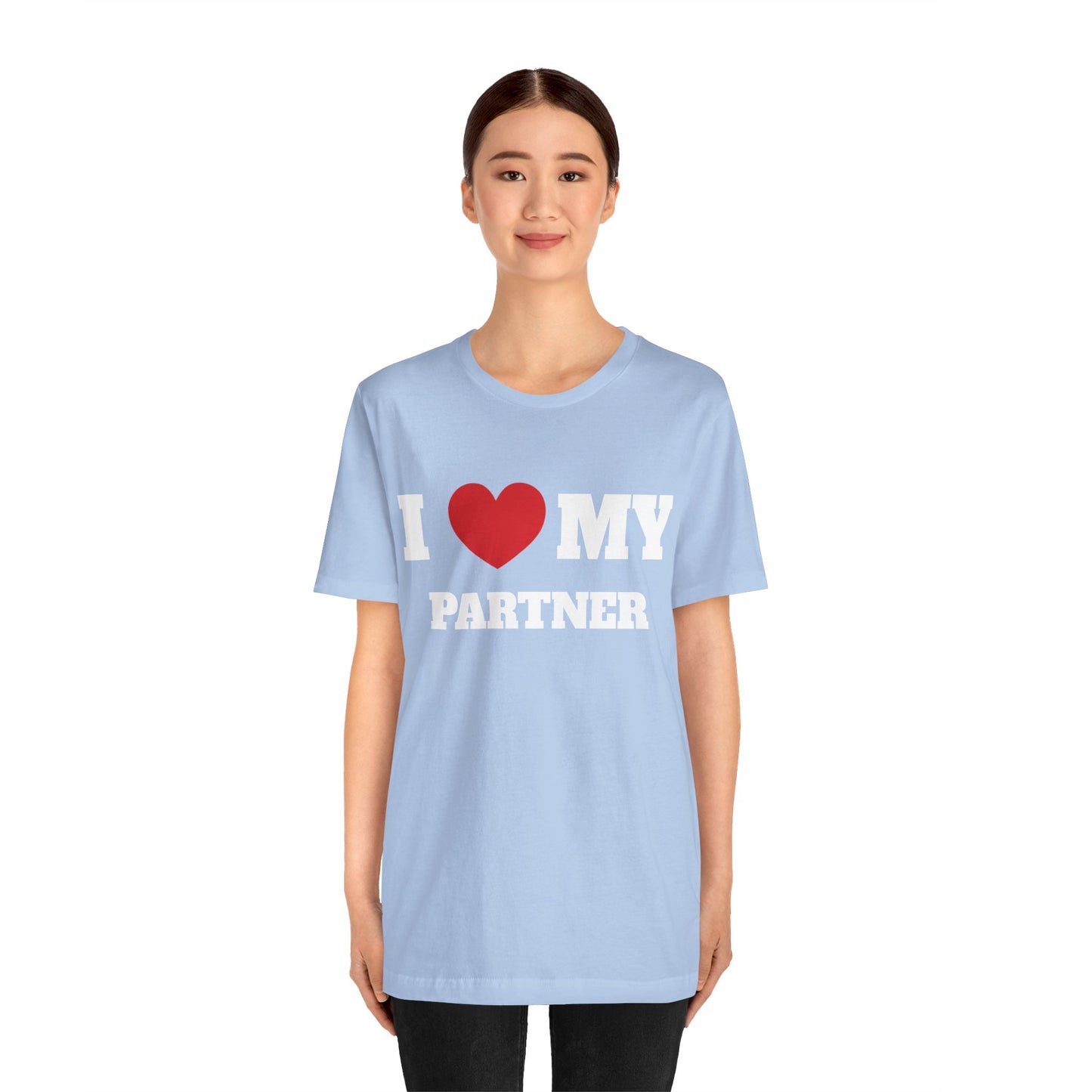 I Heart My Partner They Have Nukes Unisex Short Sleeve Tee