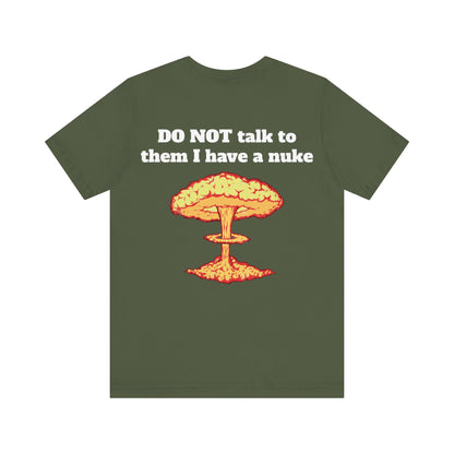 I Heart My Partner Nuke Unisex Short Sleeve Tee