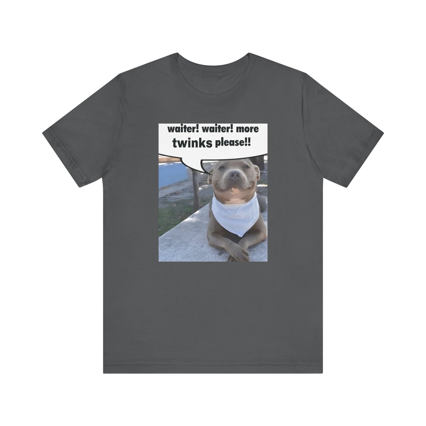 Waiter! More Twinks Please! Unisex Short Sleeve Tee Shirt