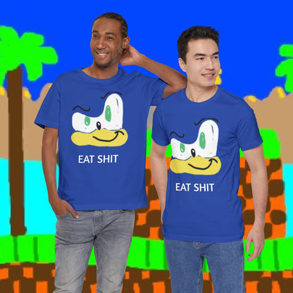 Legally Distinct The Hedgehog Eat Shit Unisex Short Sleeve Tee