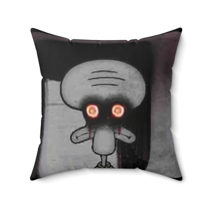Red Mist Spun Polyester Square Pillow