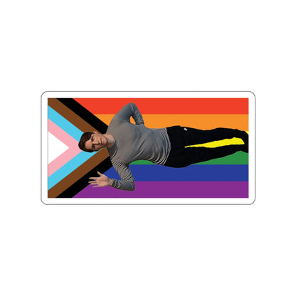 Jerma Pride Flag Die-Cut Stickers