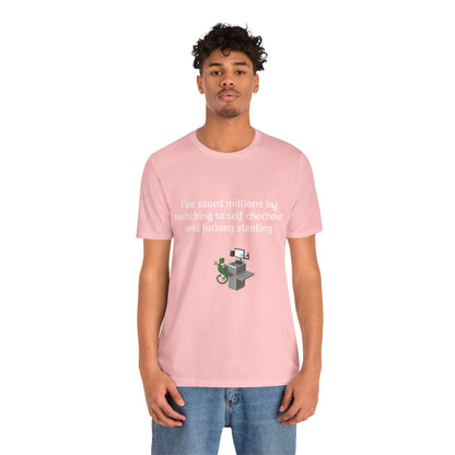 Self Checkout Unisex Short Sleeve Tee