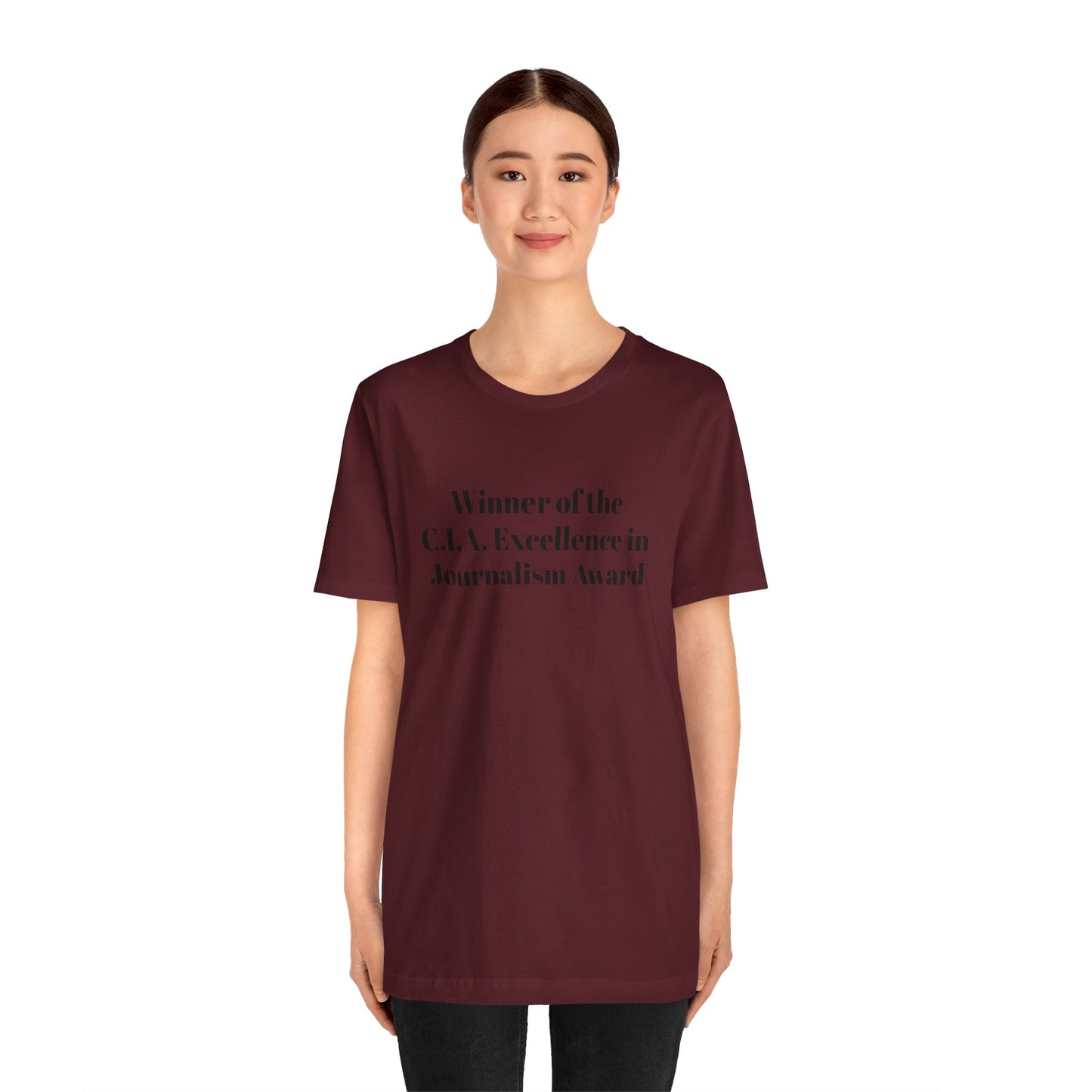 CIA Award Unisex Short Sleeve Tee