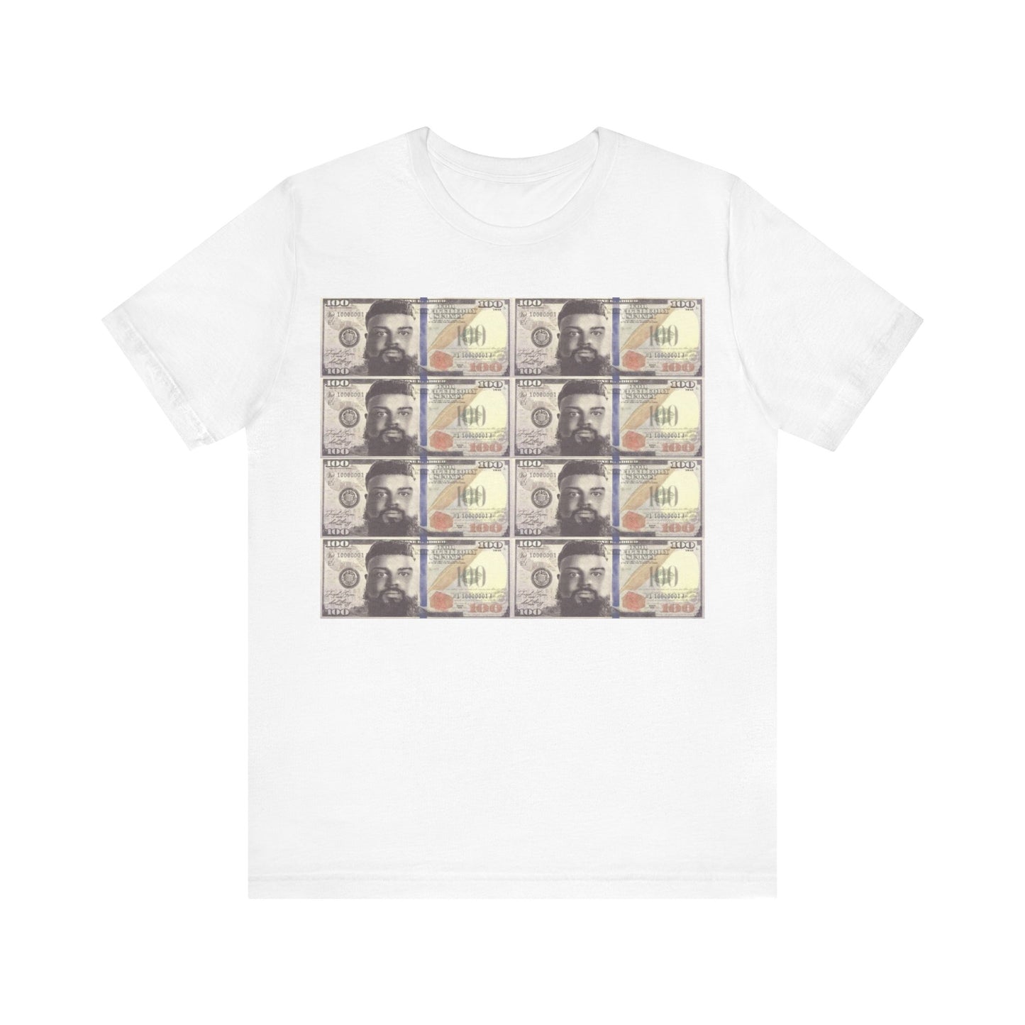 Joeyy Dollar Bill Unisex Short Sleeve Tee