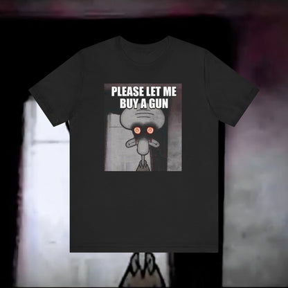 Please Let Me Buy Red Mist Unisex Short Sleeve Tee