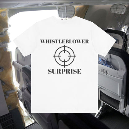 Whistleblower Surprise Unisex Short Sleeve Tee