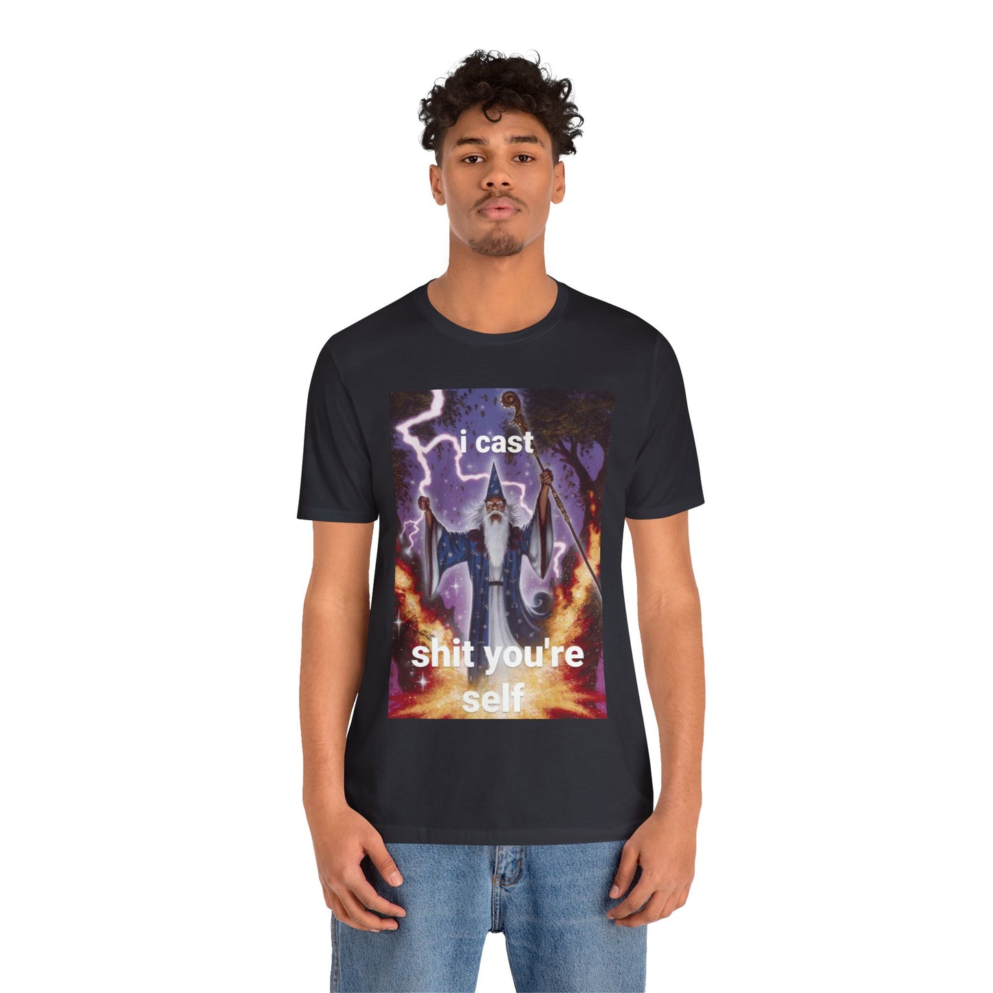 Evil Wizard Unisex Short Sleeve Tee