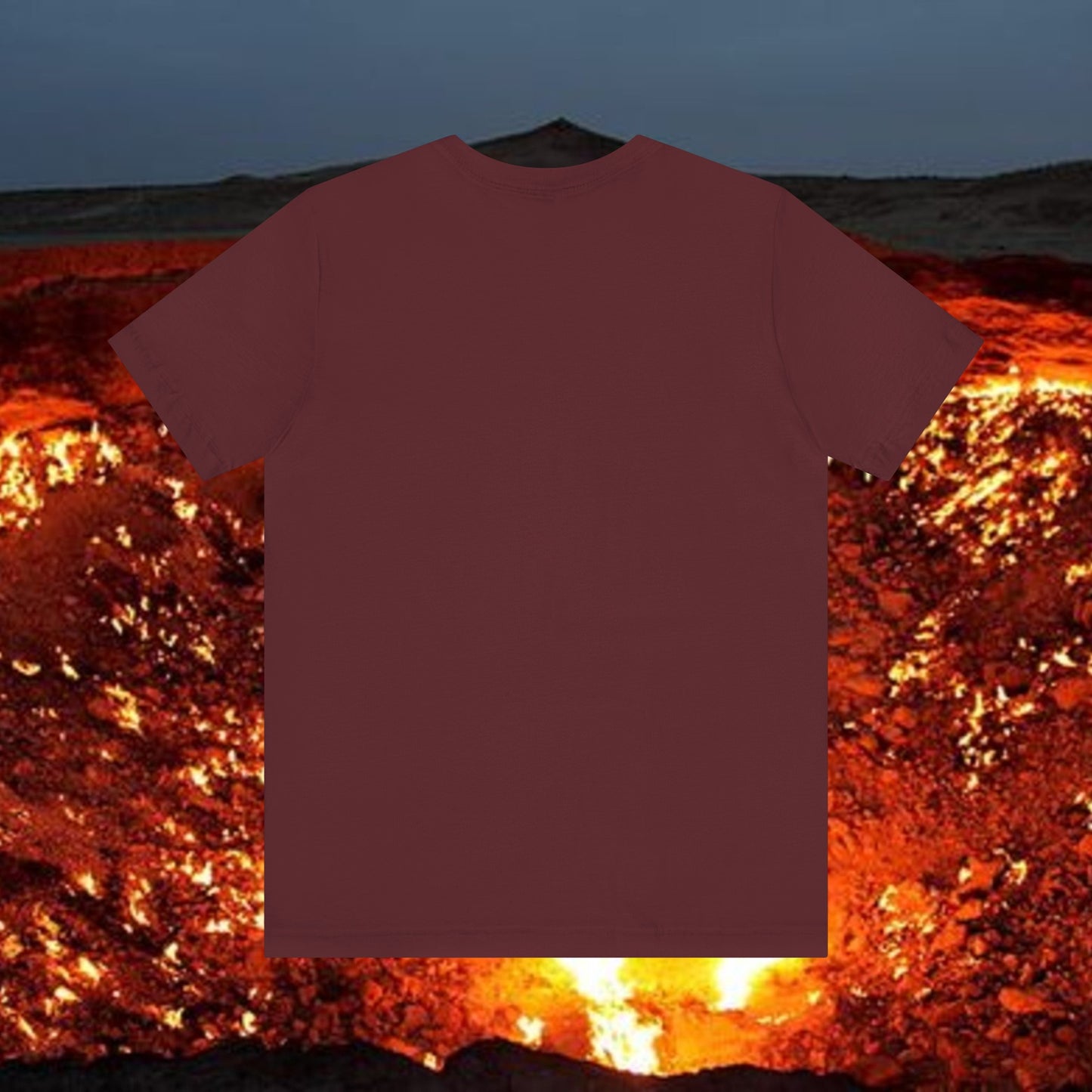 The World Is My Ashtray Front Design Unisex Short Sleeve Tee