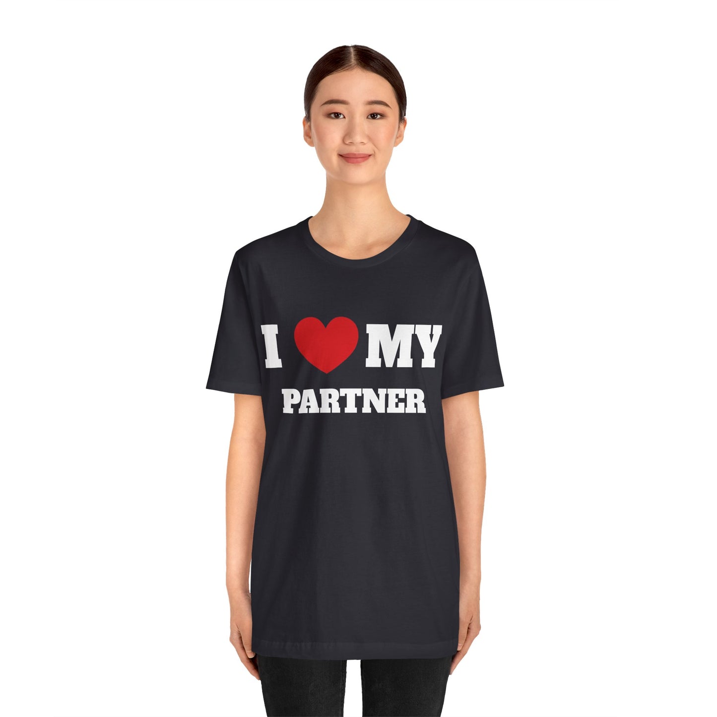 I Heart My Partner They Have Nukes Unisex Short Sleeve Tee