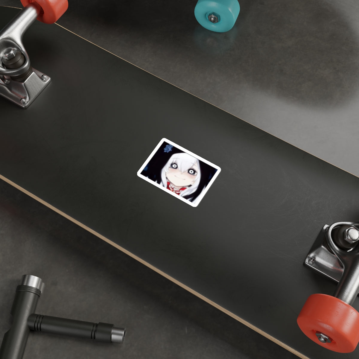 AI Anime Girl JTK Die-Cut Stickers