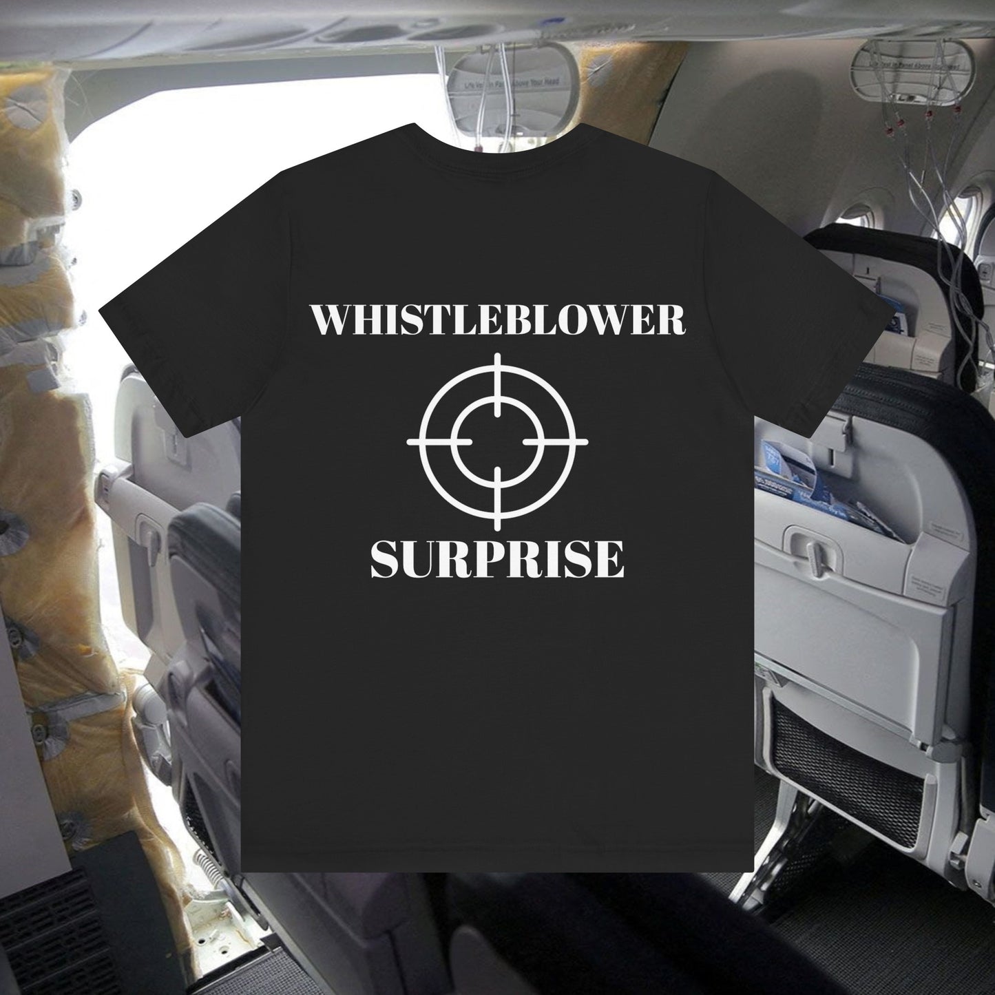 Whistleblower Surprise Unisex Short Sleeve Tee