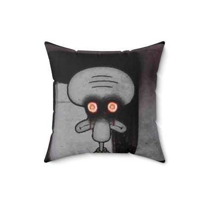 Red Mist Spun Polyester Square Pillow