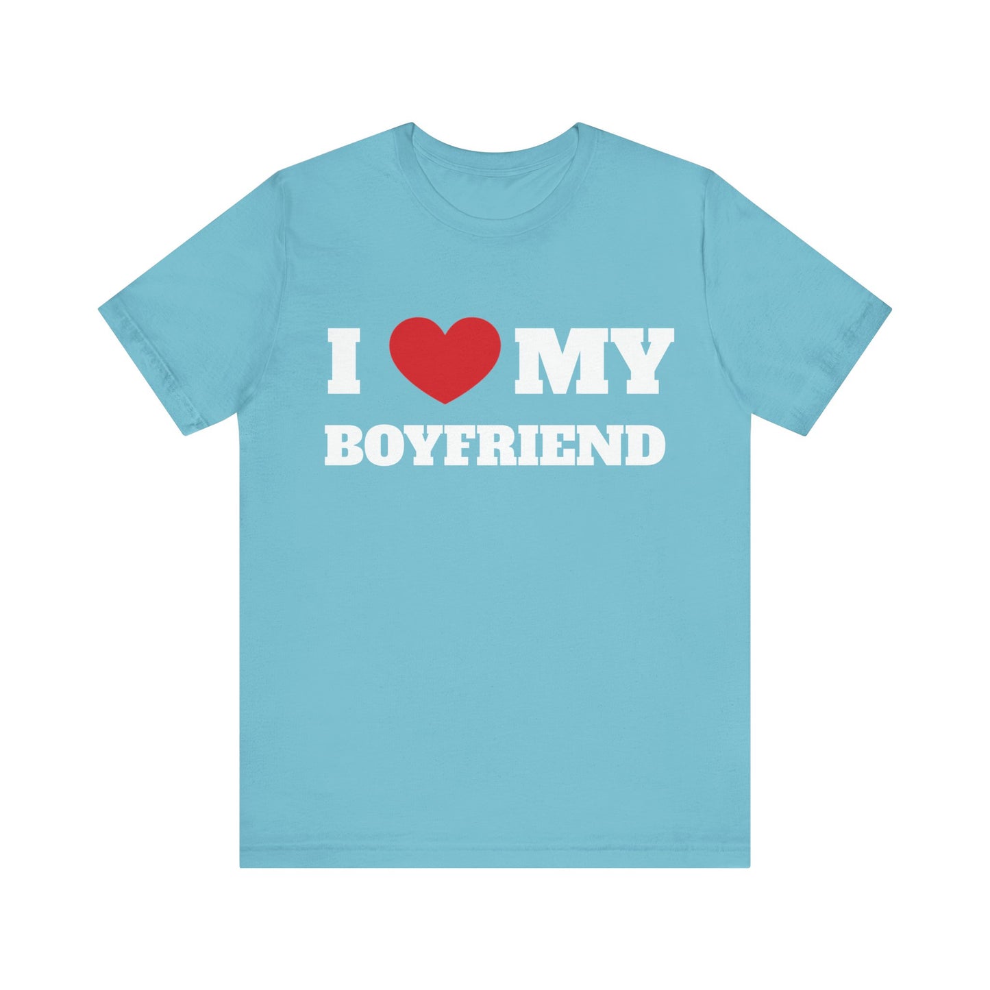 I Heart My BF Unisex Short Sleeve Tee