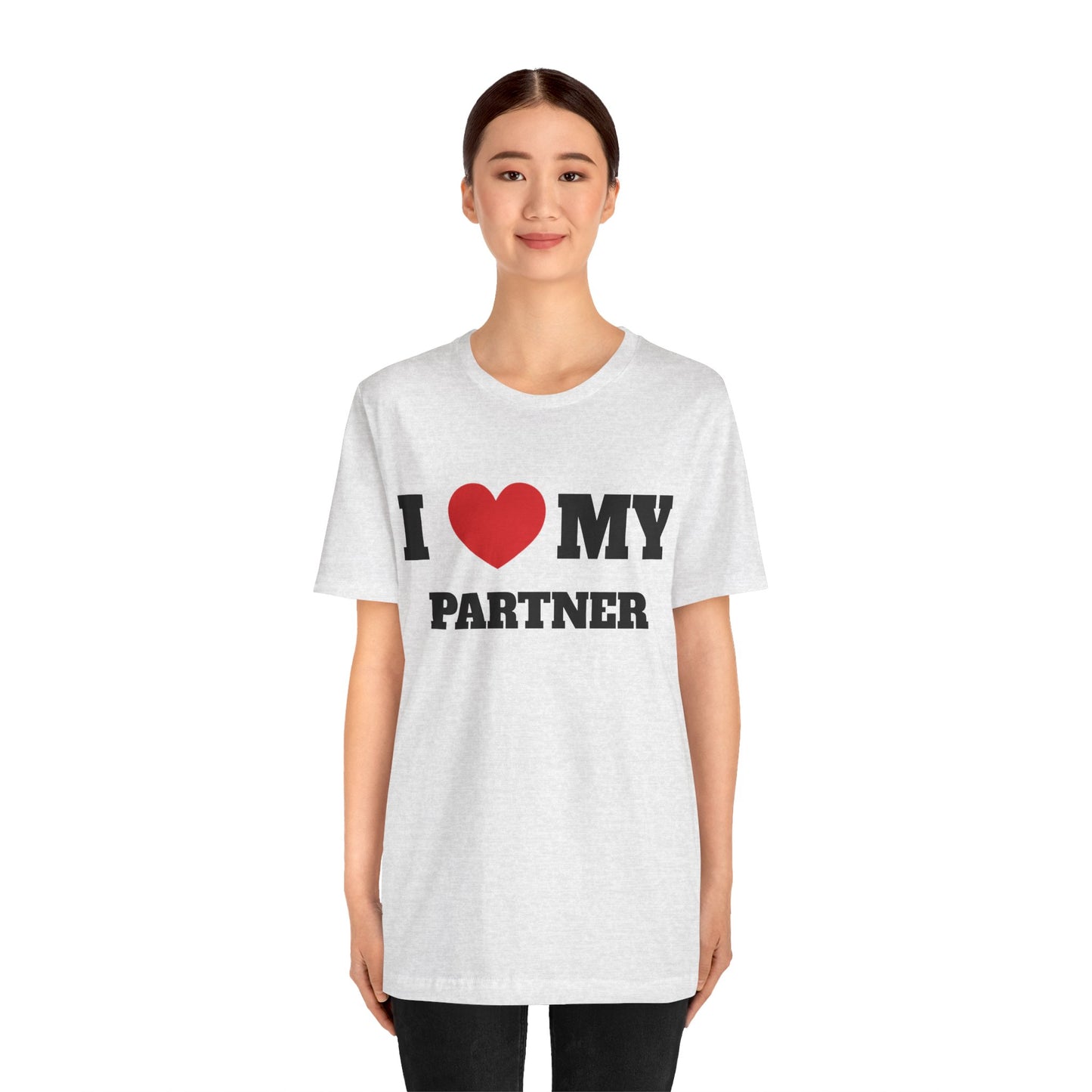 I Heart My Partner They Have Nukes Unisex Short Sleeve Tee