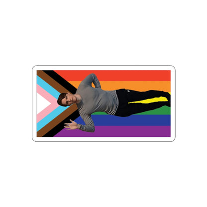 Jerma Pride Flag Die-Cut Stickers