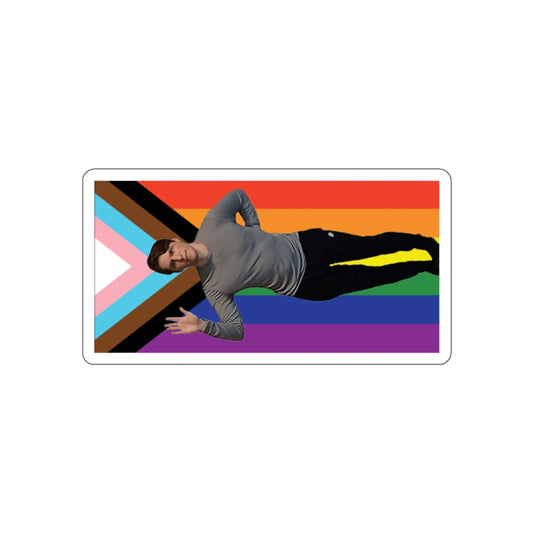 Jerma Pride Flag Die-Cut Stickers