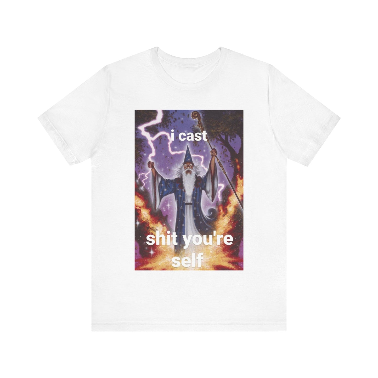 Evil Wizard Unisex Short Sleeve Tee