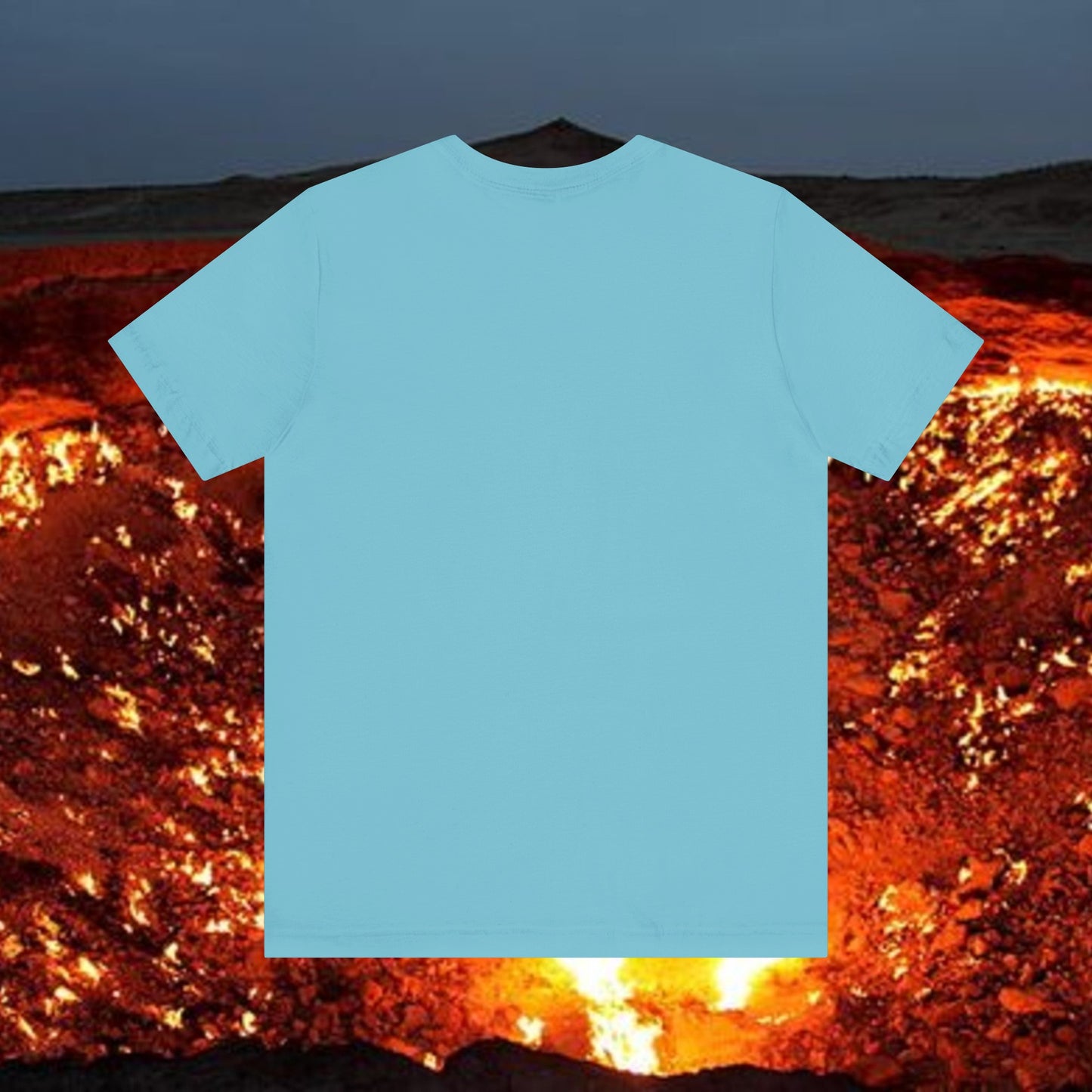 The World Is My Ashtray Front Design Unisex Short Sleeve Tee