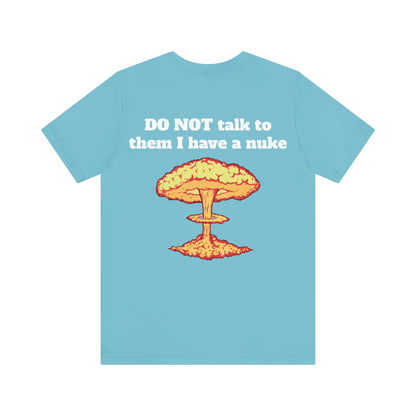 I Heart My Partner Nuke Unisex Short Sleeve Tee