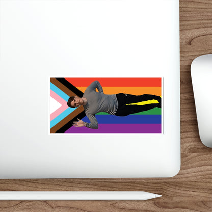 Jerma Pride Flag Die-Cut Stickers