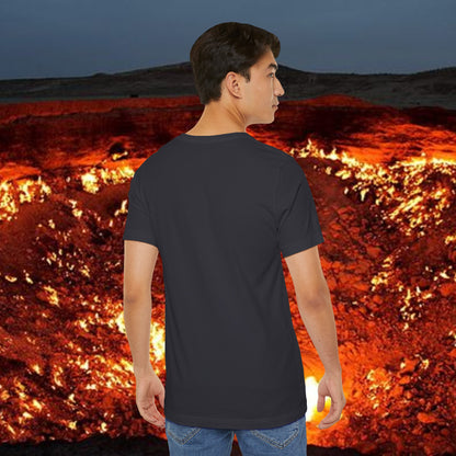 The World Is My Ashtray Front Design Unisex Short Sleeve Tee