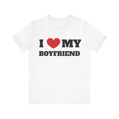 I Heart My BF Unisex Short Sleeve Tee