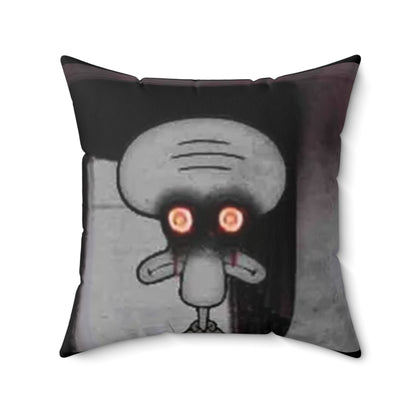 Red Mist Spun Polyester Square Pillow