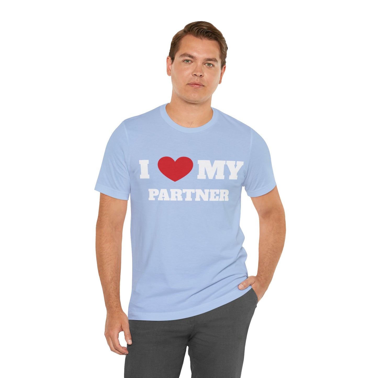 I Heart My Partner They Have Nukes Unisex Short Sleeve Tee