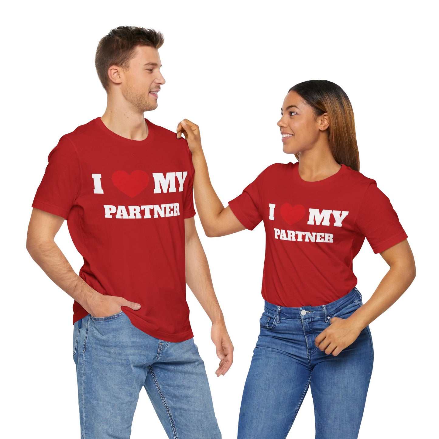 I Heart My Partner They Have Nukes Unisex Short Sleeve Tee