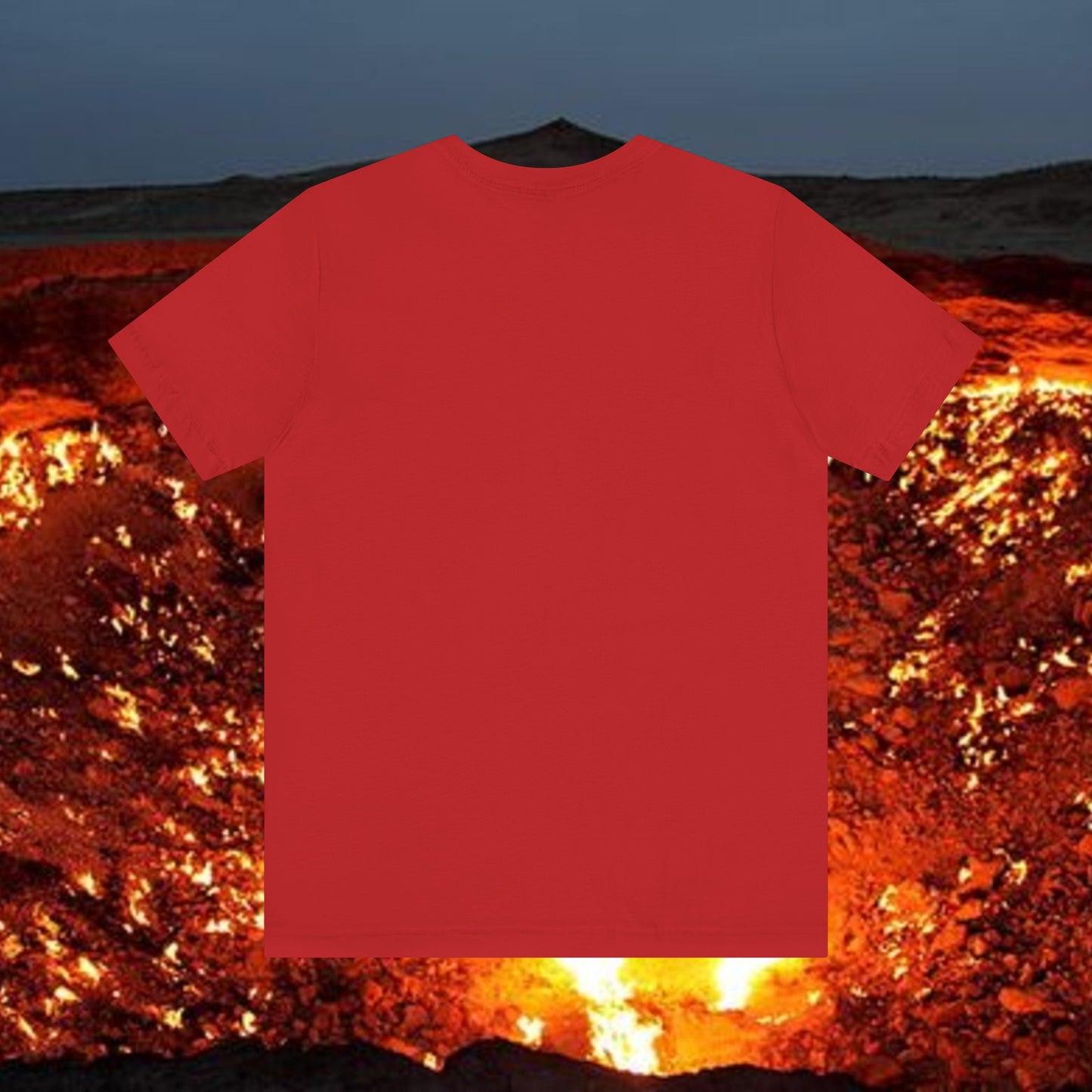 The World Is My Ashtray Front Design Unisex Short Sleeve Tee