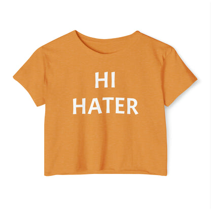 Hi Hater Women's Festival Crop Top